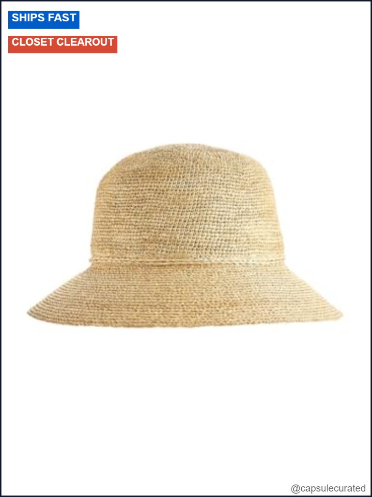 Coolibar Upf 50+ Sun Hat Cloche Summer Women's Woven Brim